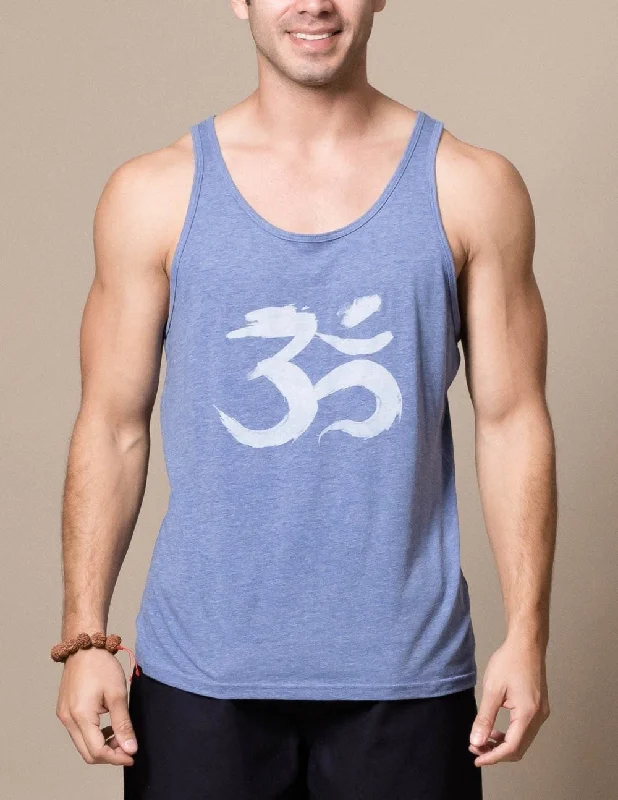 Brushstroke Om Tank - 2XL Only